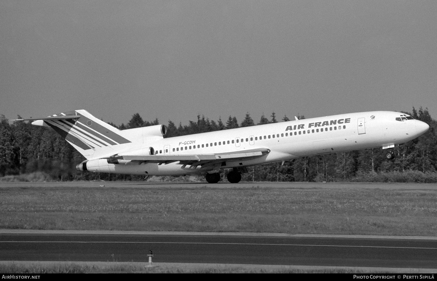 Aircraft Photo of F-GCDH | Boeing 727-228/Adv | Air France | AirHistory.net #181584