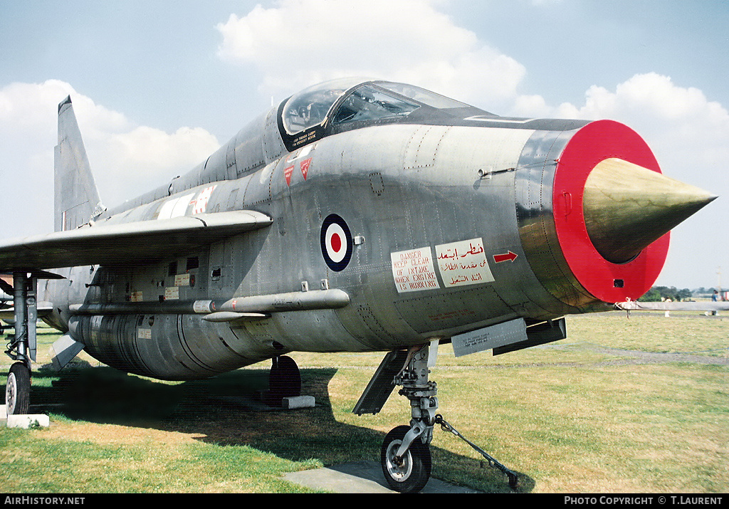 Aircraft Photo of ZF598 | English Electric Lightning T55 | UK - Air Force | AirHistory.net #181586