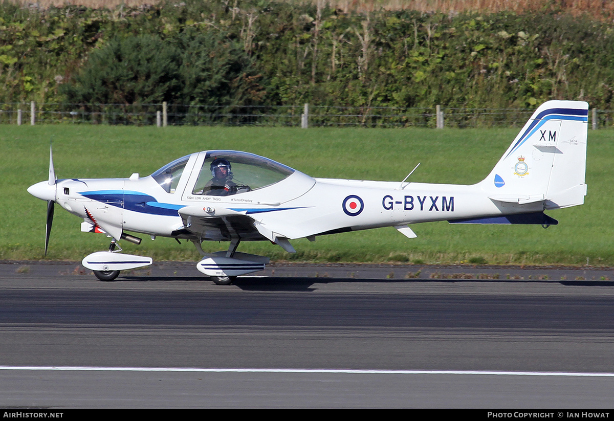 Aircraft Photo of G-BYXM | Grob G-115E Tutor | UK - Air Force | AirHistory.net #181588