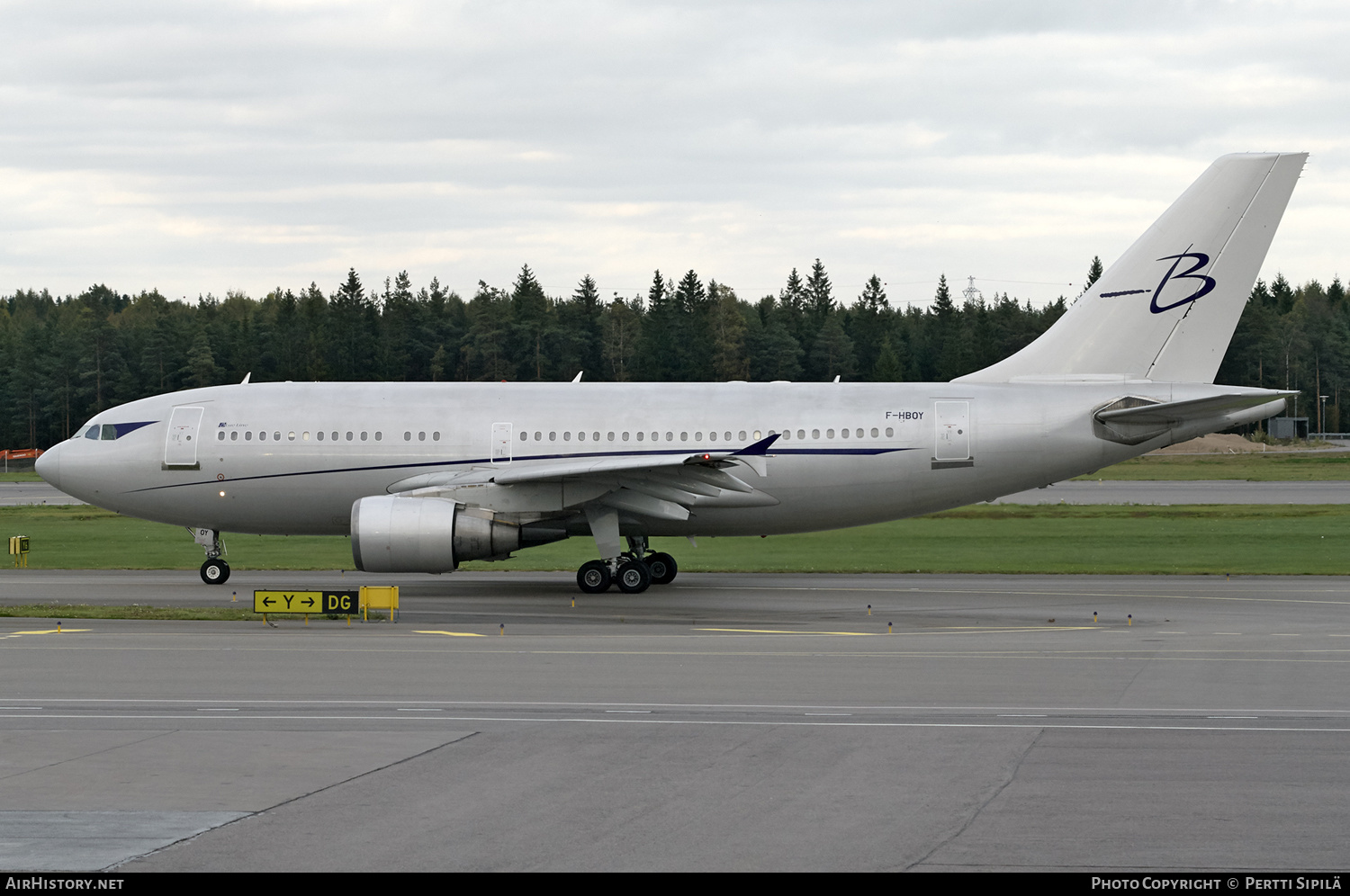 Aircraft Photo of F-HBOY | Airbus A310-325 | Blue Line | AirHistory.net #181628