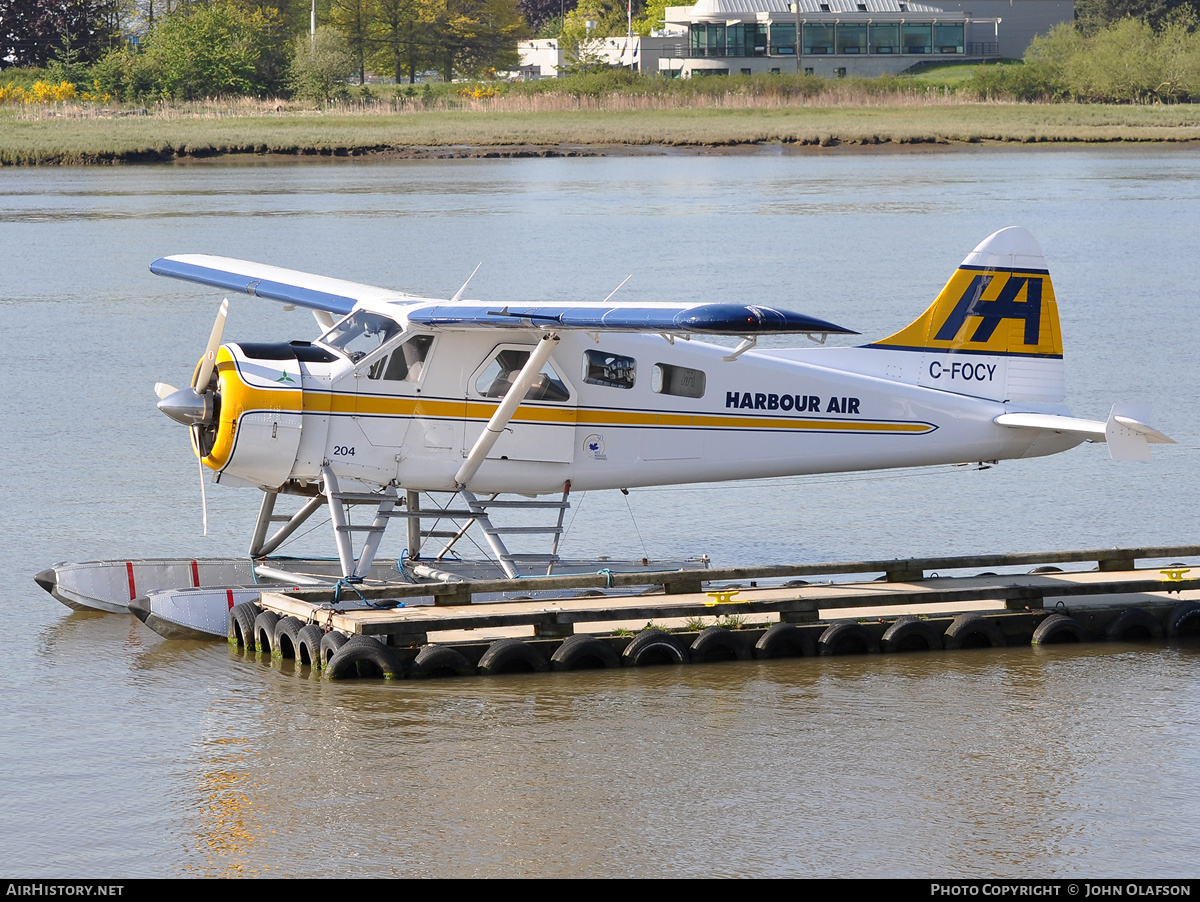Aircraft Photo of C-FOCY | De Havilland Canada DHC-2 Beaver Mk.1 | Harbour Air | AirHistory.net #181630