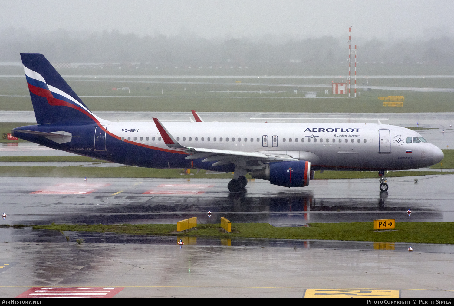 Aircraft Photo of VQ-BPV | Airbus A320-214 | Aeroflot - Russian Airlines | AirHistory.net #181657