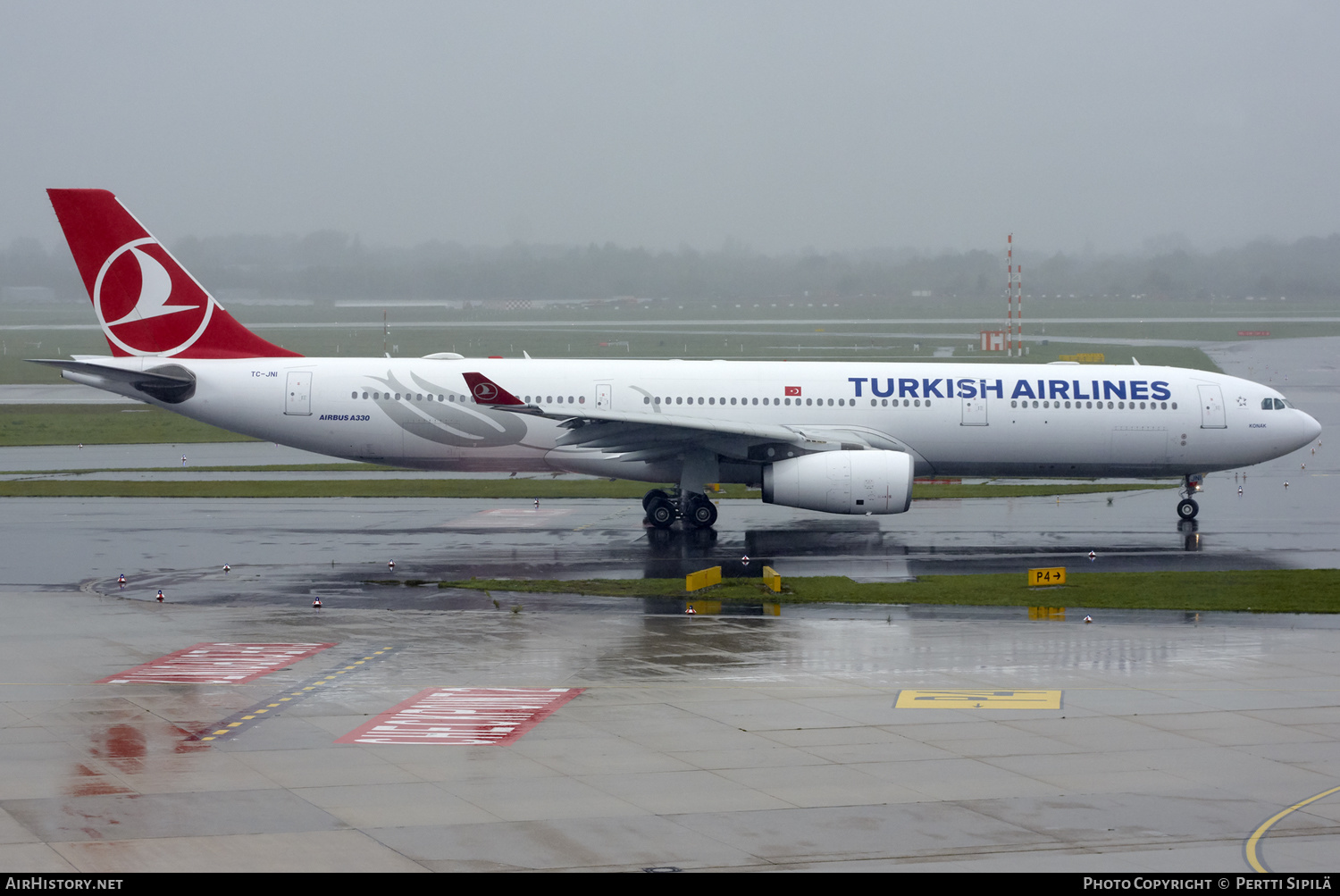 Aircraft Photo of TC-JNI | Airbus A330-343 | Turkish Airlines | AirHistory.net #181661