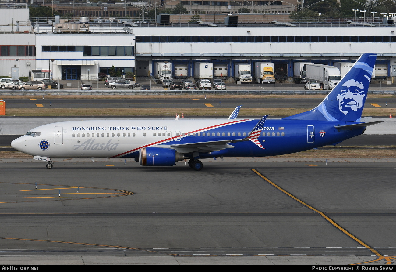 Aircraft Photo of N570AS | Boeing 737-890 | Alaska Airlines | AirHistory.net #181664