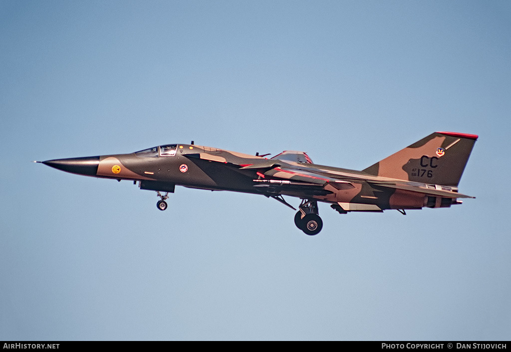 Aircraft Photo of 68-0176 / AF68-176 | General Dynamics F-111D Aardvark | USA - Air Force | AirHistory.net #181675