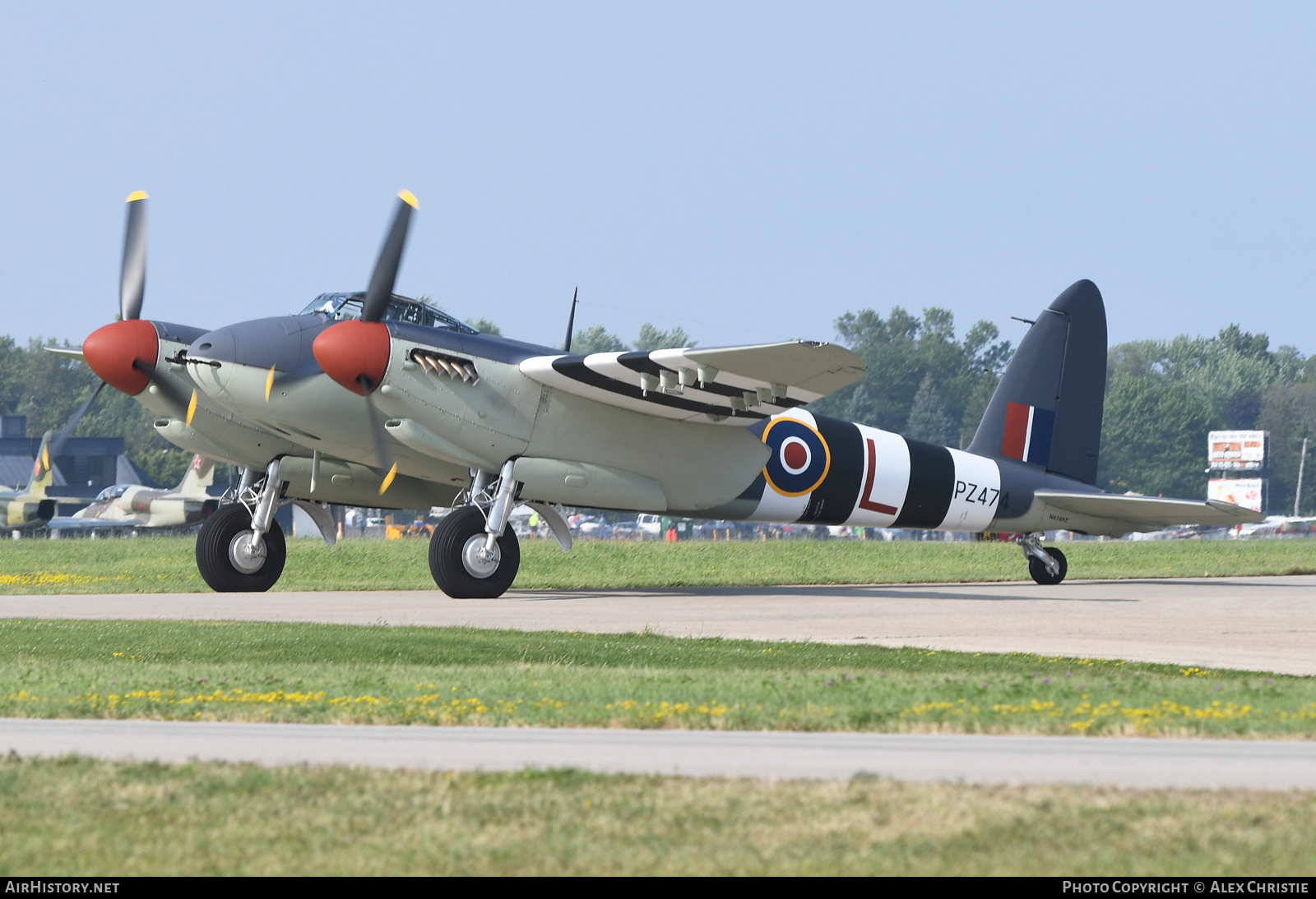 Aircraft Photo of N474PZ / PZ474 | De Havilland D.H. 98 Mosquito FB6 | UK - Air Force | AirHistory.net #181680