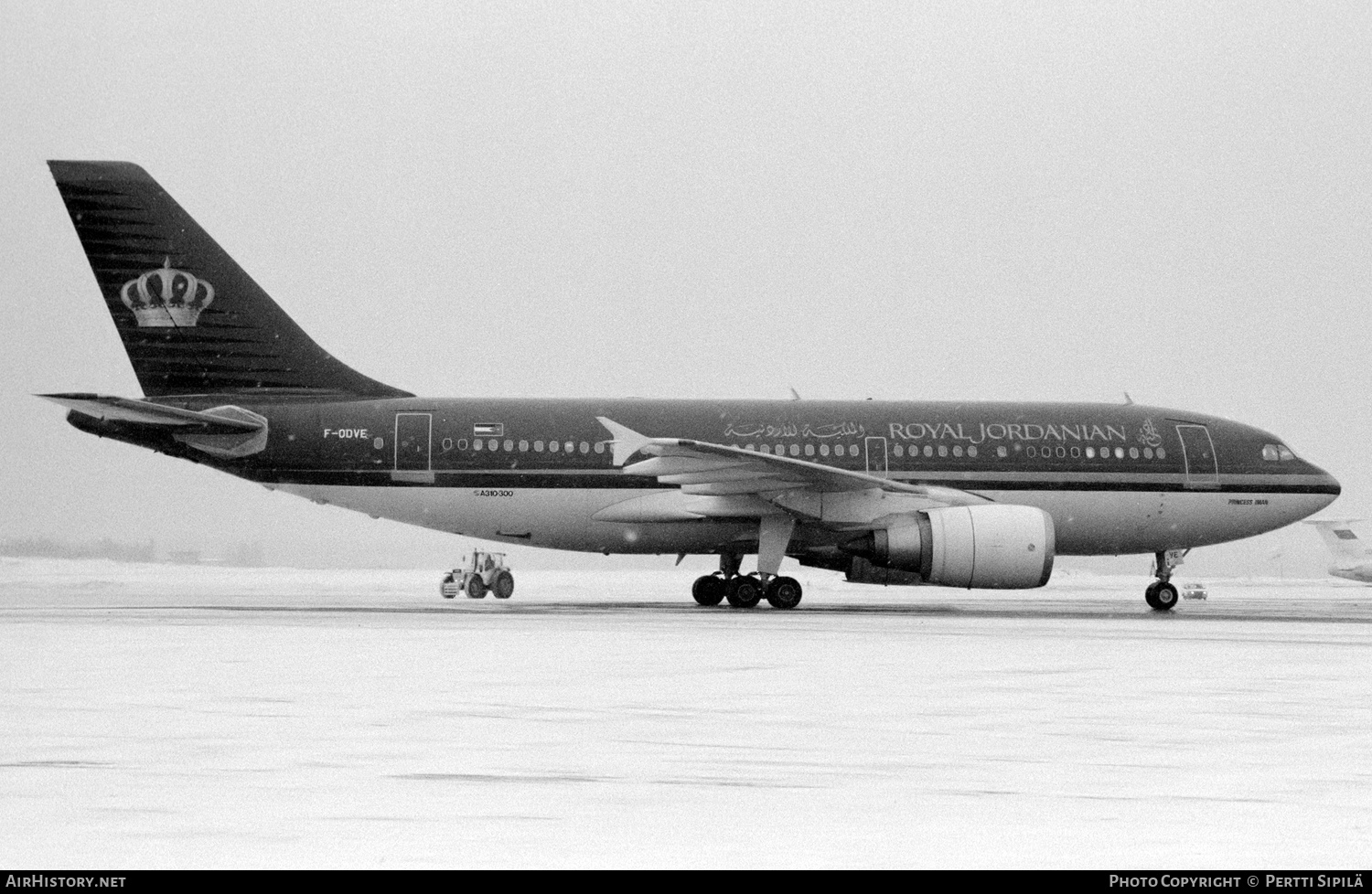 Aircraft Photo of F-ODVE | Airbus A310-304 | Royal Jordanian Airlines | AirHistory.net #181683