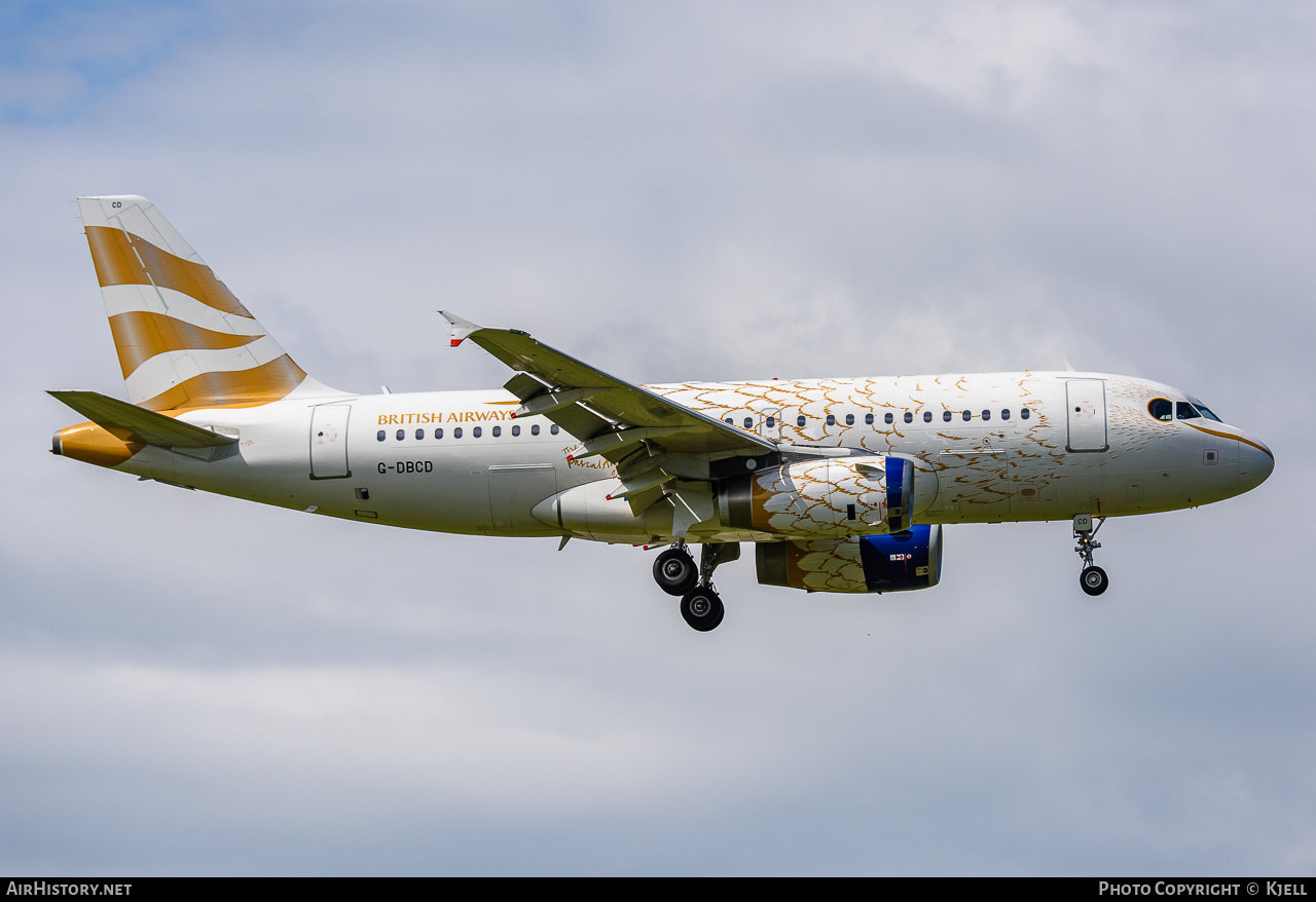 Aircraft Photo of G-DBCD | Airbus A319-131 | British Airways | AirHistory.net #181689