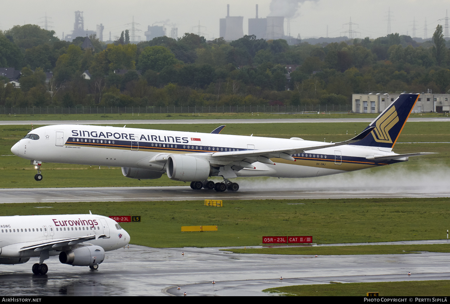 Aircraft Photo of 9V-SMJ | Airbus A350-941 | Singapore Airlines | AirHistory.net #181691