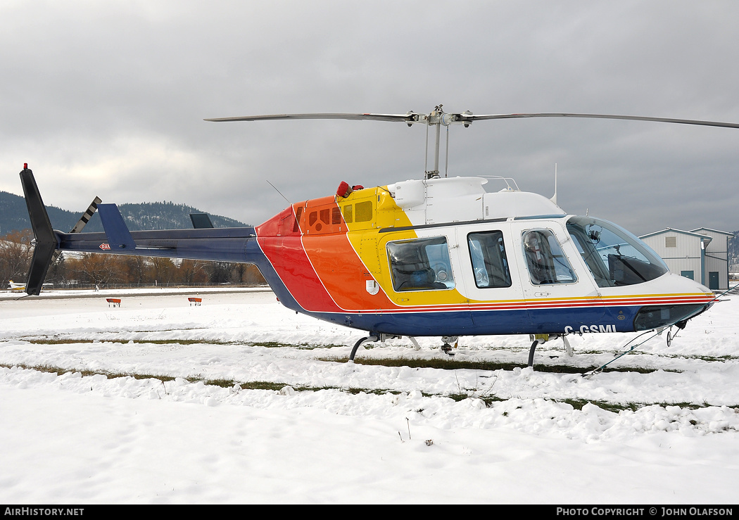 Aircraft Photo of C-GSML | Bell 206L LongRanger | AirHistory.net #181701