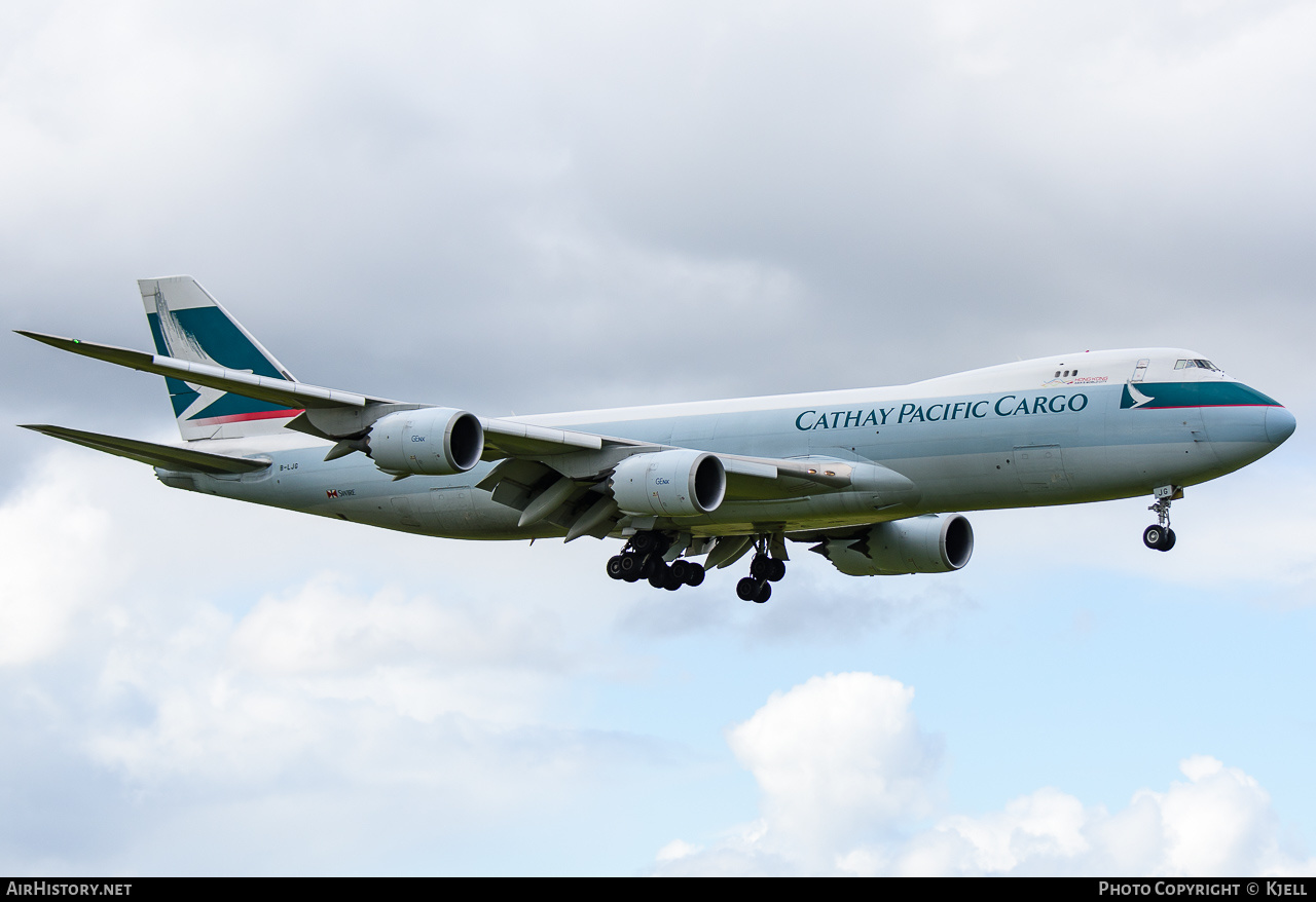Aircraft Photo of B-LJG | Boeing 747-867F/SCD | Cathay Pacific Airways Cargo | AirHistory.net #181709