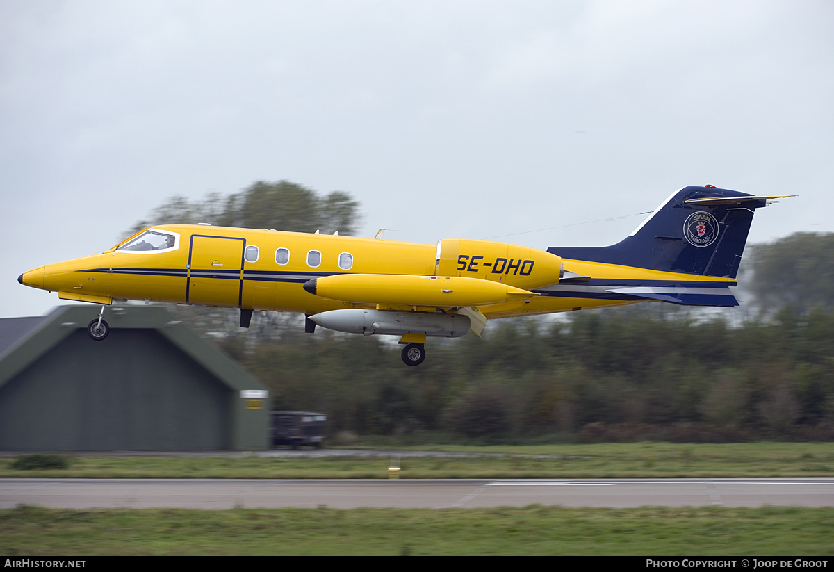 Aircraft Photo of SE-DHO | Gates Learjet 35A | Saab Technologies | AirHistory.net #181710