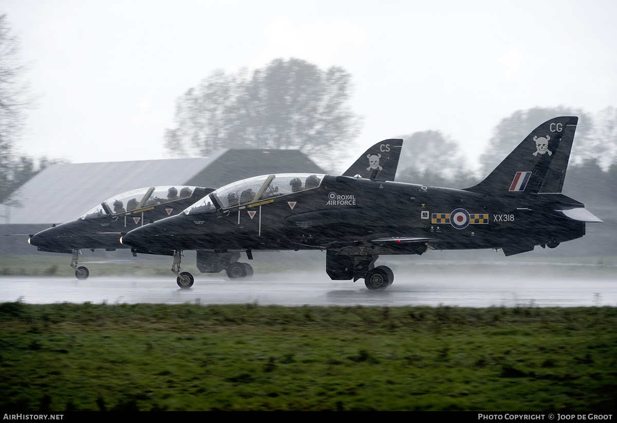 Aircraft Photo of XX318 | British Aerospace Hawk T1A | UK - Air Force | AirHistory.net #181722