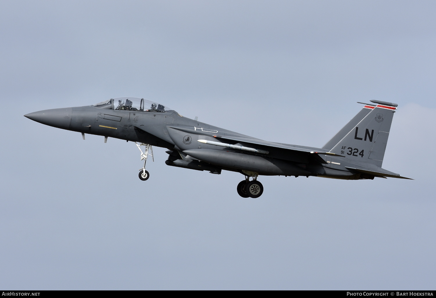 Aircraft Photo of 91-0324 / AF91-324 | McDonnell Douglas F-15E Strike Eagle | USA - Air Force | AirHistory.net #181727