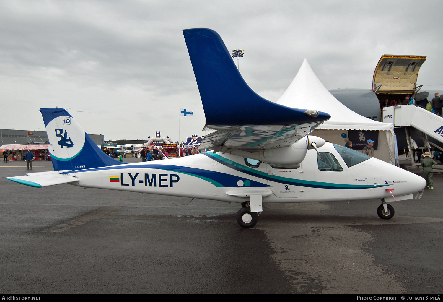 Aircraft Photo of LY-MEP | Tecnam P2006T | Baltic Aviation Academy | AirHistory.net #181732
