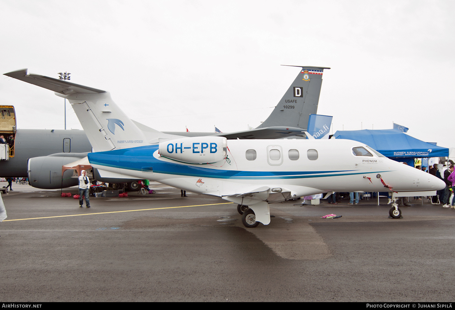 Aircraft Photo of OH-EPB | Embraer EMB-500 Phenom 100 | Suomen Ilmailuopisto - Finnish Aviation Academy | AirHistory.net #181739