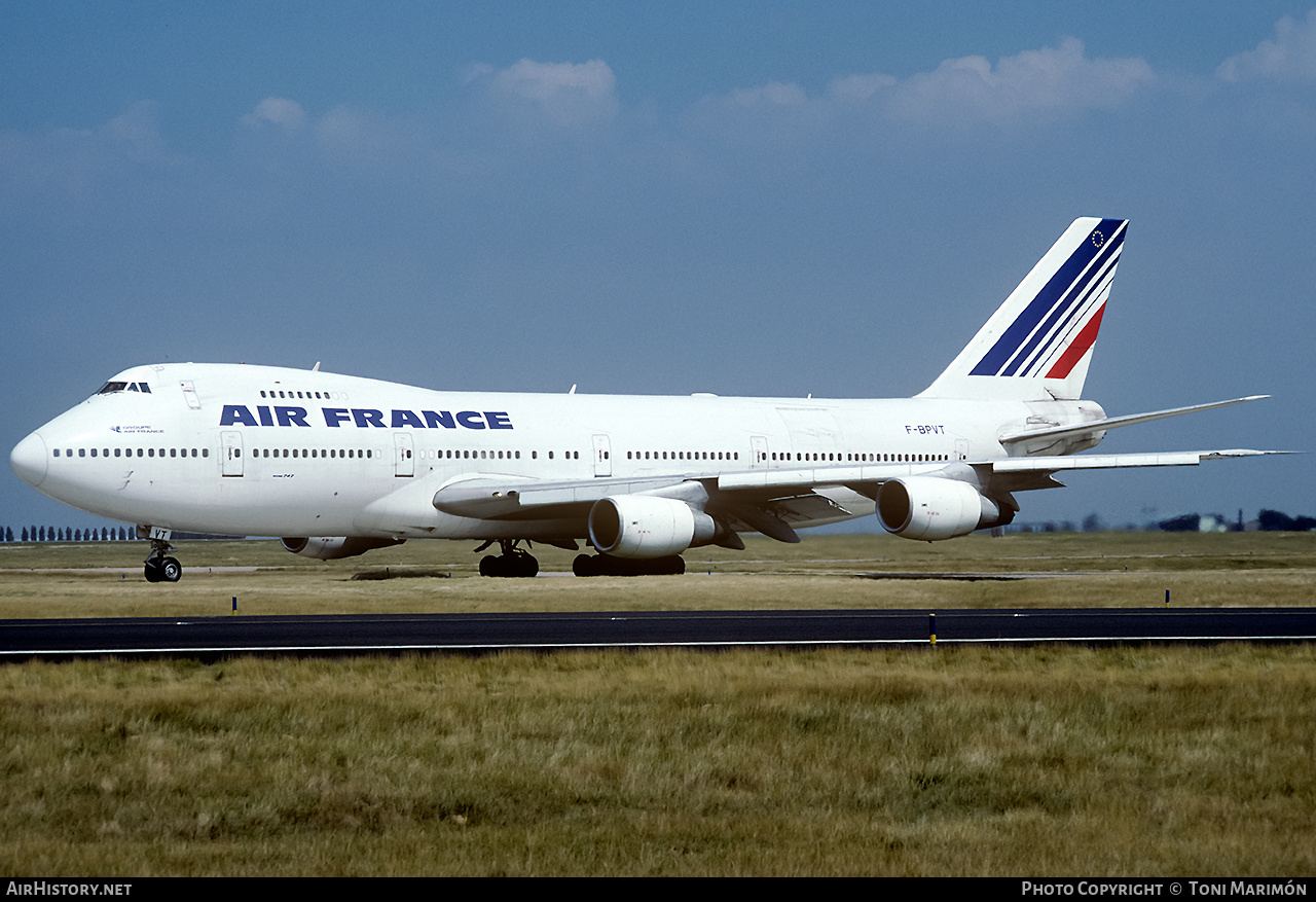 Aircraft Photo of F-BPVT | Boeing 747-228BM | Air France | AirHistory.net #181746