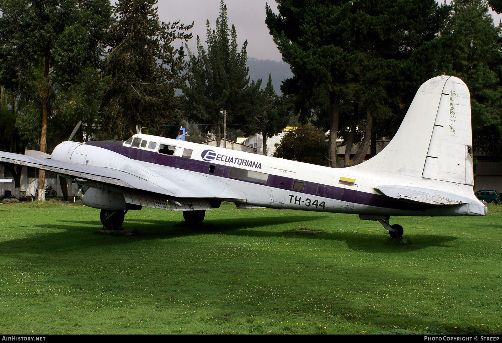 Aircraft Photo of TH-344 | Douglas B-23 Dragon | Ecuatoriana | AirHistory.net #181758