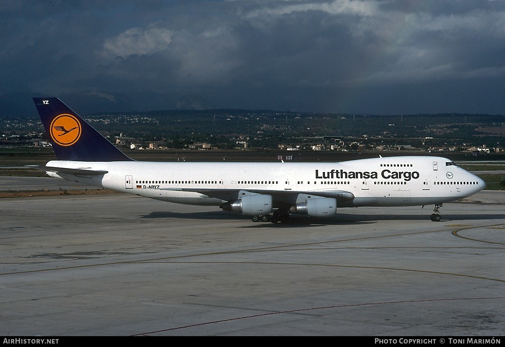 Aircraft Photo of D-ABYZ | Boeing 747-230B(SF) | Lufthansa Cargo | AirHistory.net #181761