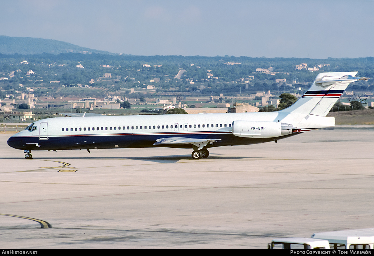 Aircraft Photo of VR-BOP | McDonnell Douglas MD-87 (DC-9-87) | Fordair | AirHistory.net #181762