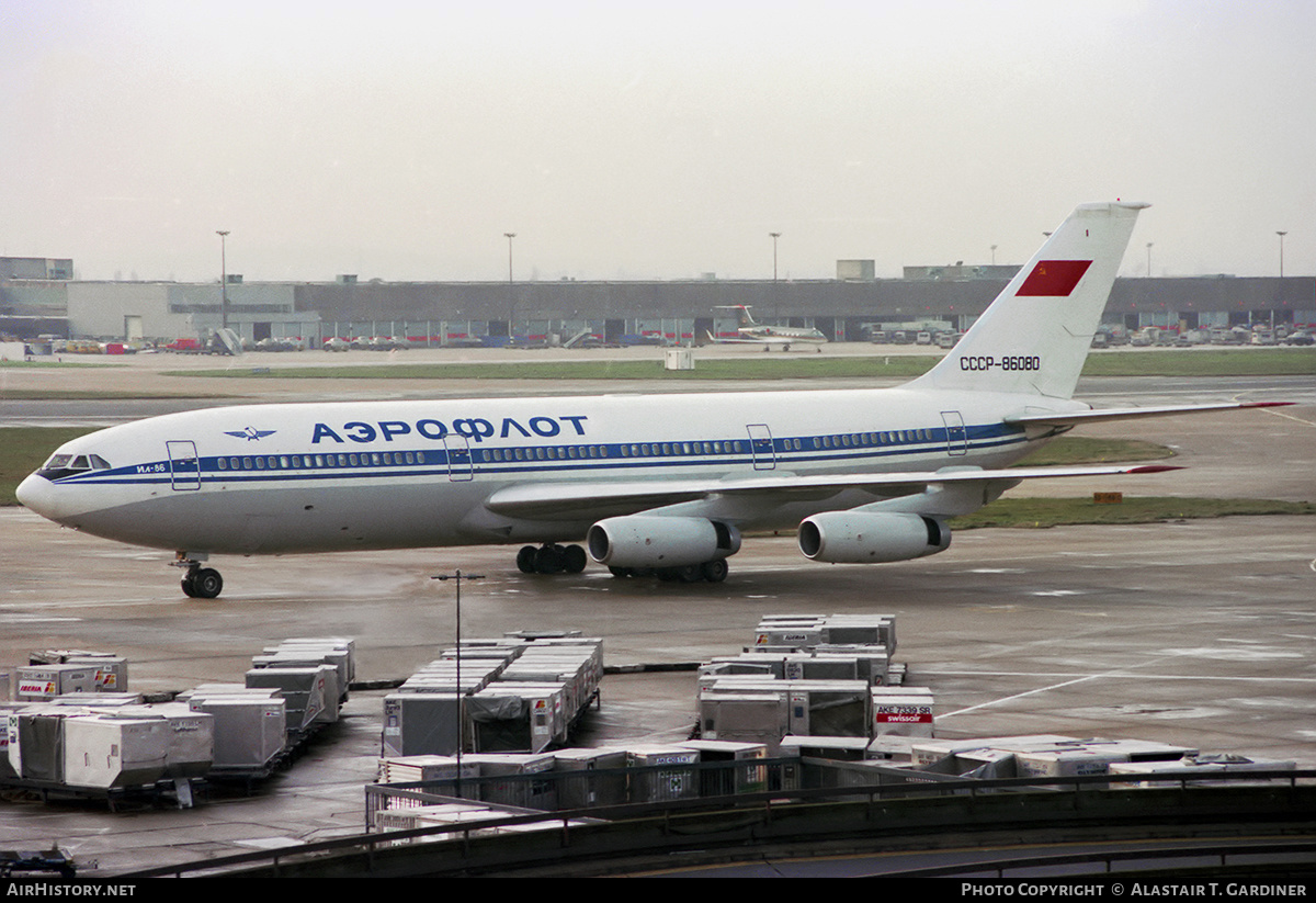 Aircraft Photo of CCCP-86080 | Ilyushin Il-86 | Aeroflot | AirHistory.net #181766