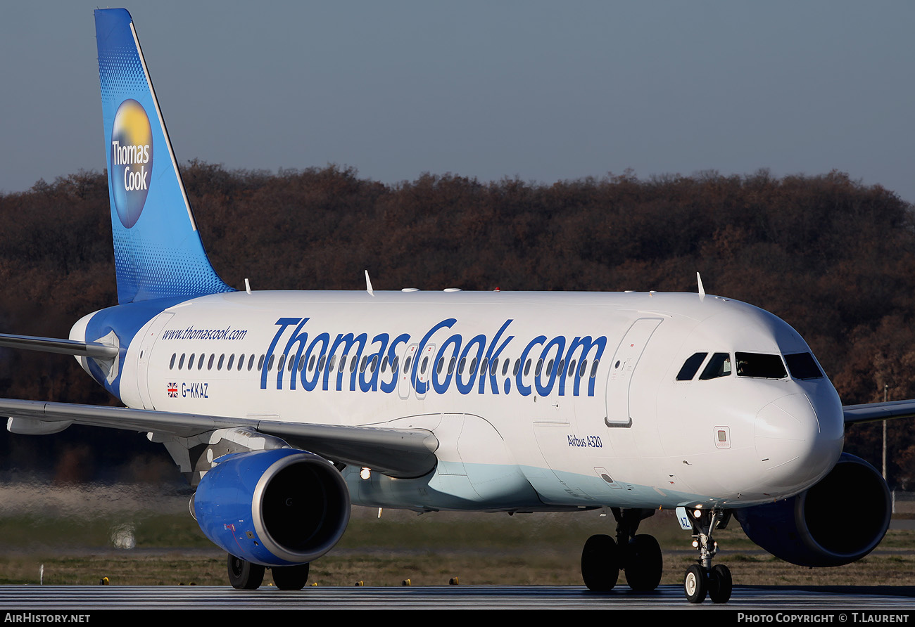 Aircraft Photo of G-KKAZ | Airbus A320-214 | Thomas Cook Airlines | AirHistory.net #181769