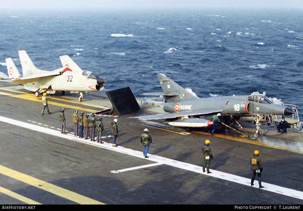 Aircraft Photo of 18 | Dassault Super Etendard | France - Navy | AirHistory.net #181779