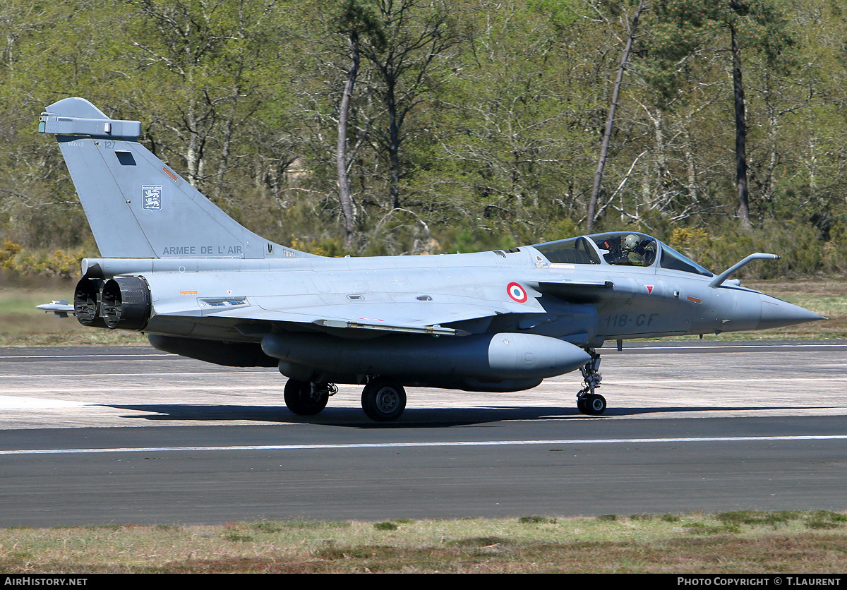 Aircraft Photo of 127 | Dassault Rafale C | France - Air Force | AirHistory.net #181780
