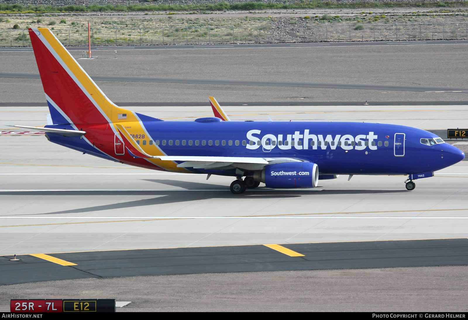 Aircraft Photo of N7882B | Boeing 737-76Q | Southwest Airlines | AirHistory.net #181792