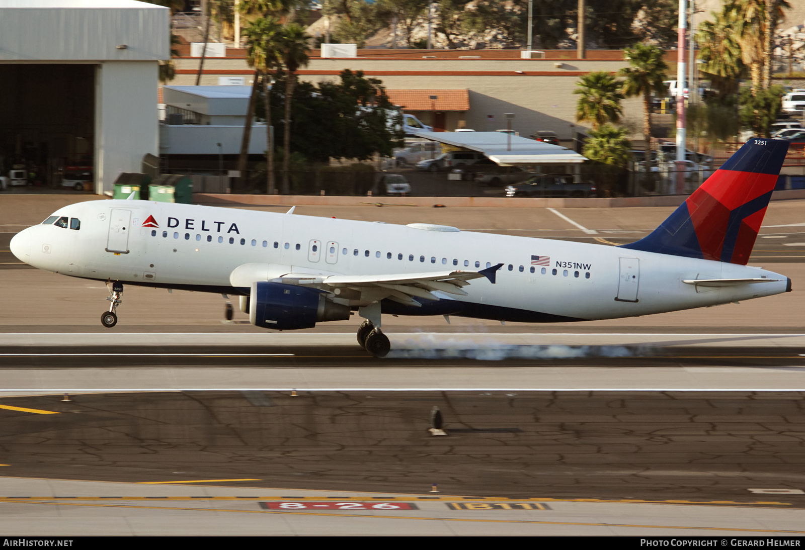 Aircraft Photo of N351NW | Airbus A320-212 | Delta Air Lines | AirHistory.net #181793