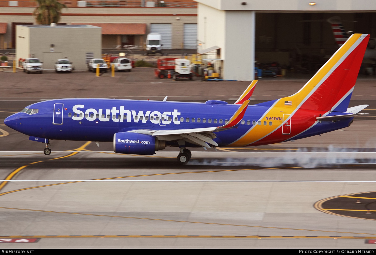 Aircraft Photo of N941WN | Boeing 737-7H4 | Southwest Airlines | AirHistory.net #181801