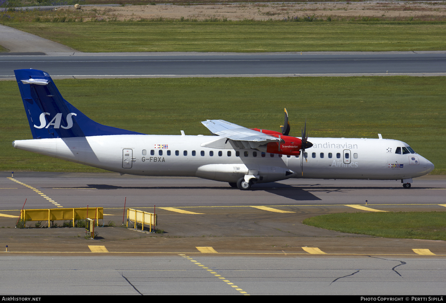 Aircraft Photo of G-FBXA | ATR ATR-72-600 (ATR-72-212A) | Scandinavian Airlines - SAS | AirHistory.net #181807