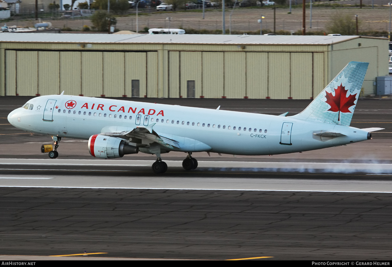 Aircraft Photo of C-FKCK | Airbus A320-211 | Air Canada | AirHistory.net #181815