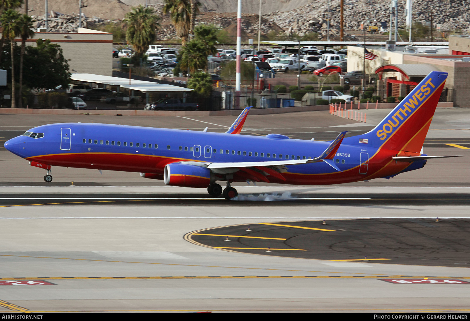 Aircraft Photo of N8639B | Boeing 737-8H4 | Southwest Airlines | AirHistory.net #181827