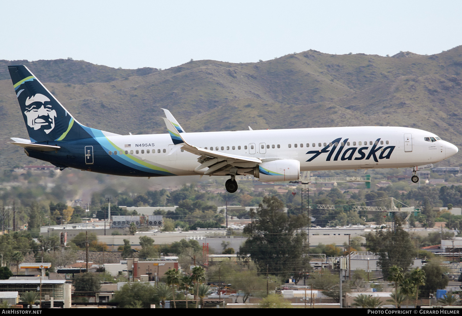 Aircraft Photo of N495AS | Boeing 737-990/ER | Alaska Airlines | AirHistory.net #181845