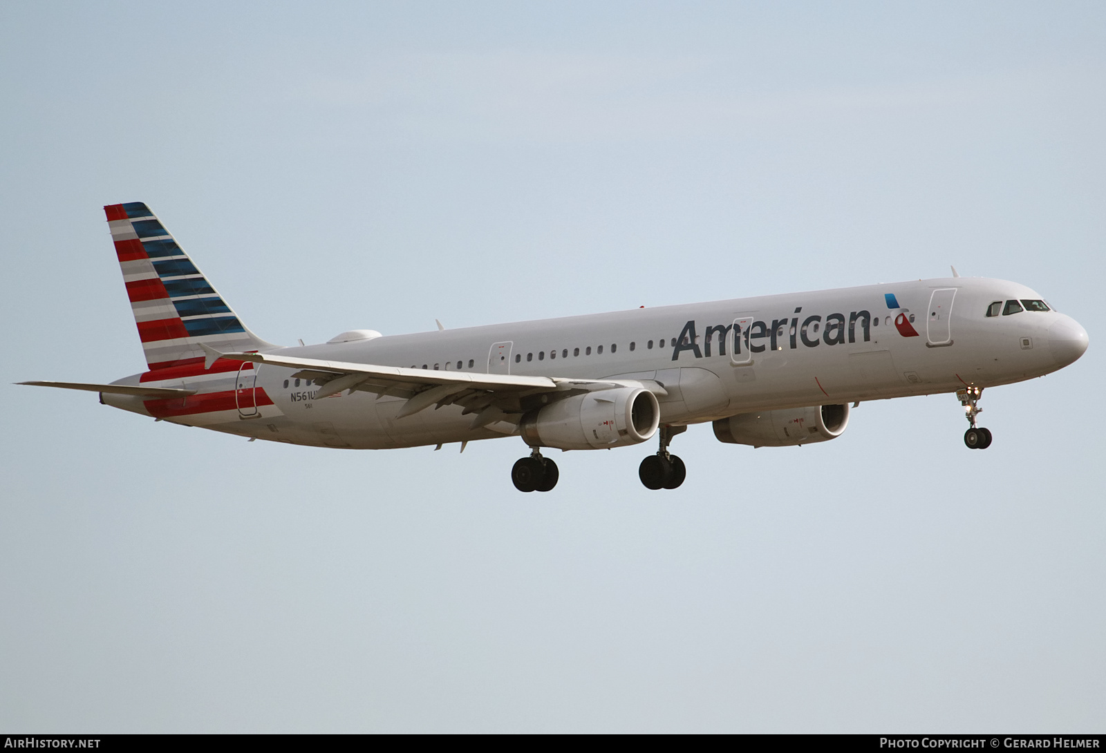 Aircraft Photo of N561UW | Airbus A321-231 | American Airlines | AirHistory.net #181848