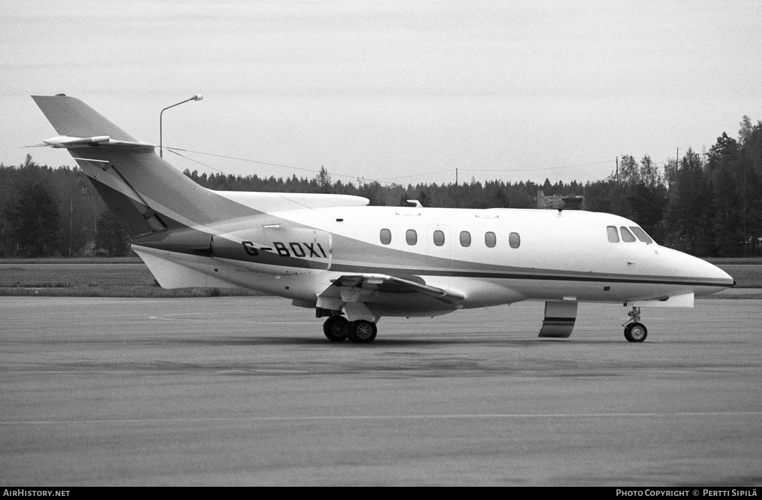 Aircraft Photo of G-BOXI | British Aerospace HS-125-700B | AirHistory.net #181850