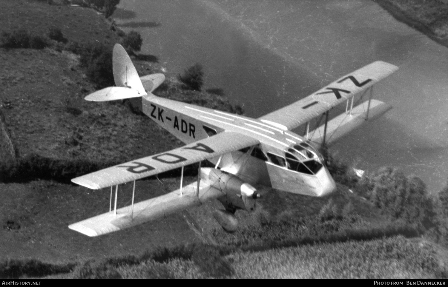 Aircraft Photo of ZK-ADR | De Havilland D.H. 84 Dragon 2 | East Coast Airways | AirHistory.net #181851