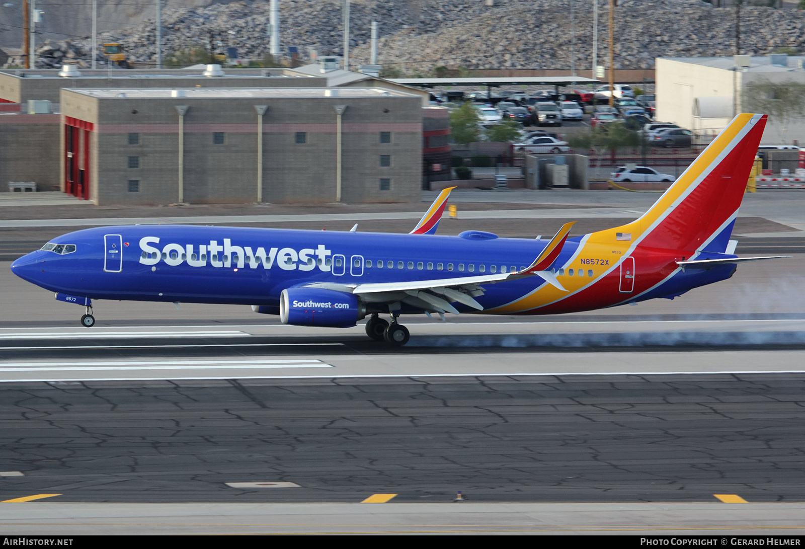 Aircraft Photo of N8572X | Boeing 737-800 | Southwest Airlines | AirHistory.net #181853