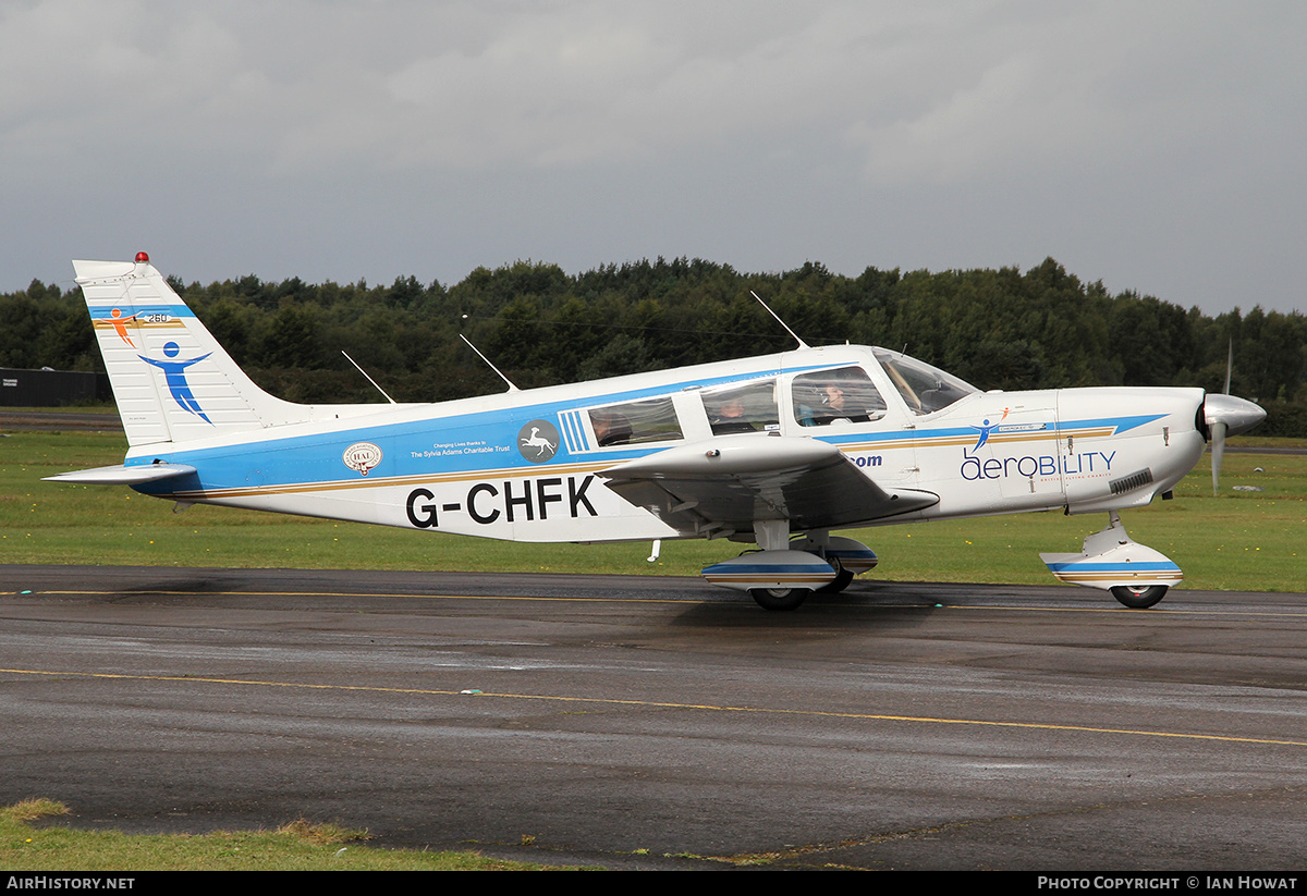 Aircraft Photo of G-CHFK | Piper PA-32-260 Cherokee Six E | Aerobility | AirHistory.net #181856
