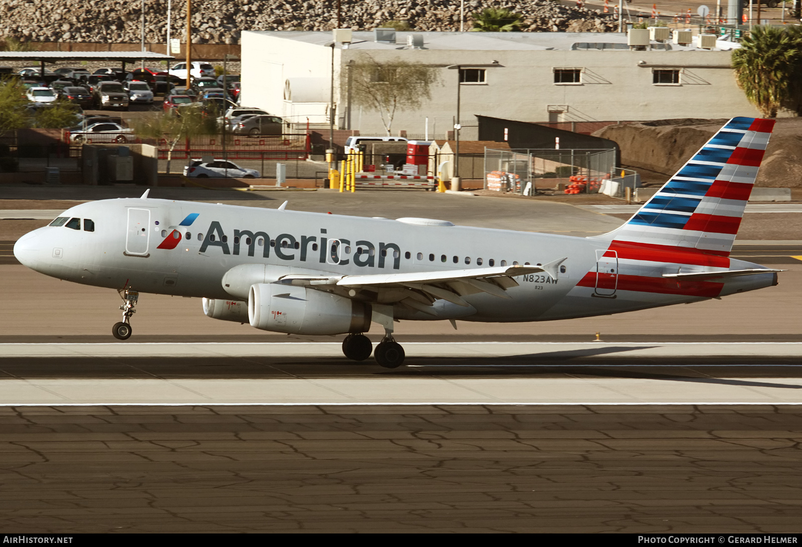 Aircraft Photo of N823AW | Airbus A319-132 | American Airlines | AirHistory.net #181873