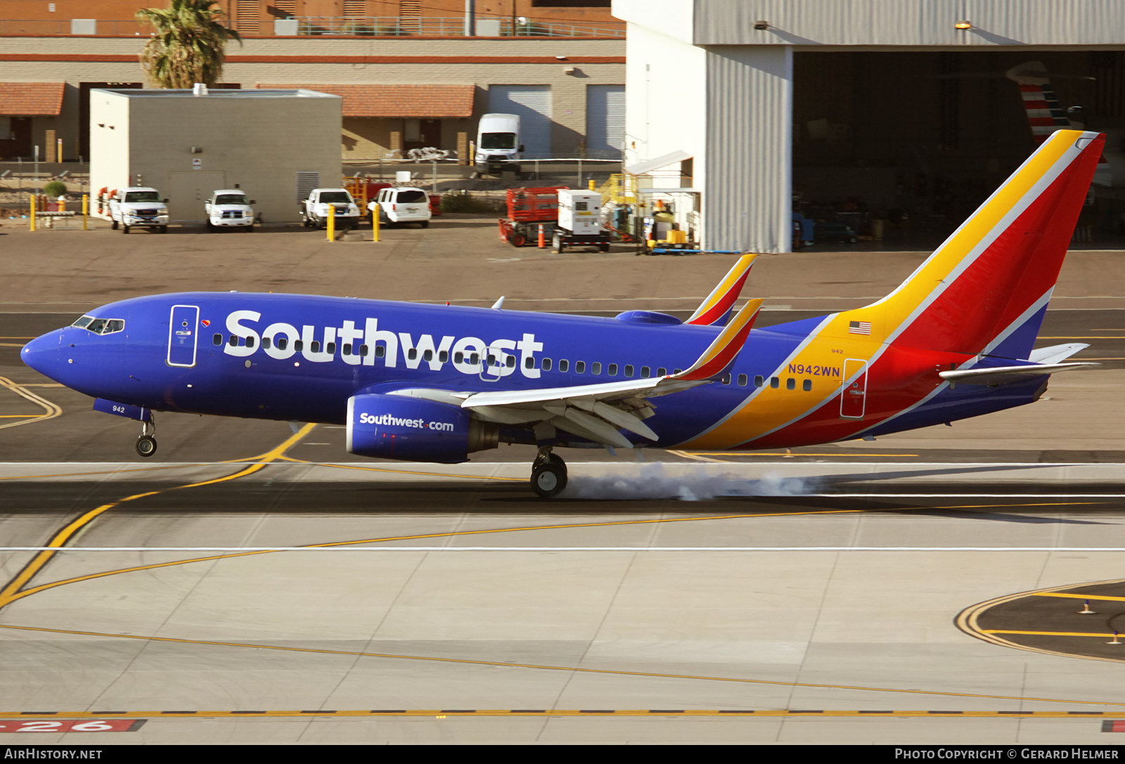 Aircraft Photo of N942WN | Boeing 737-7H4 | Southwest Airlines | AirHistory.net #181878