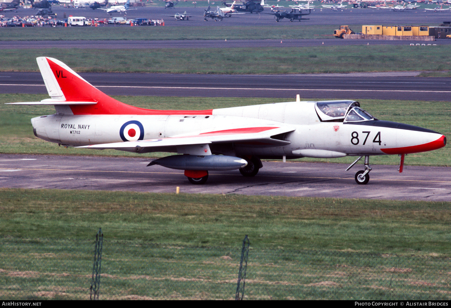 Aircraft Photo of WT702 | Hawker Hunter T8 | UK - Navy | AirHistory.net #181887