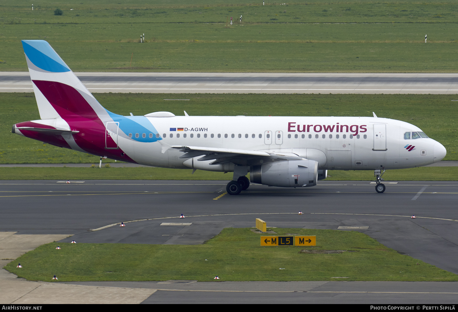 Aircraft Photo of D-AGWH | Airbus A319-132 | Eurowings | AirHistory.net #181888