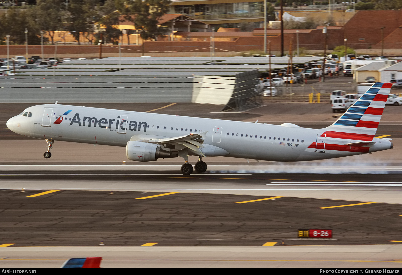 Aircraft Photo of N191UW | Airbus A321-211 | American Airlines | AirHistory.net #181897