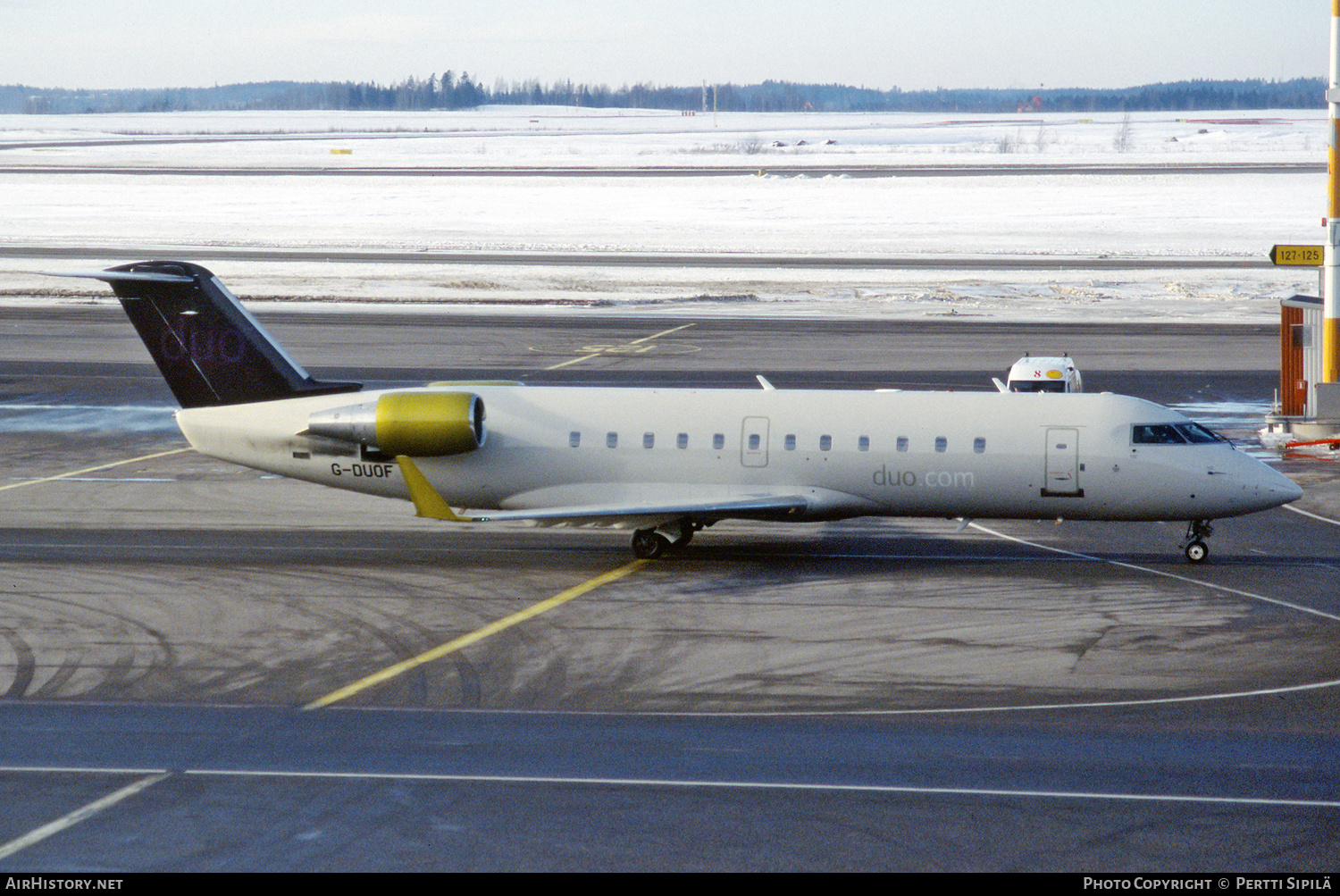 Aircraft Photo of G-DUOF | Bombardier CRJ-200LR (CL-600-2B19) | Duo Airways | AirHistory.net #181903