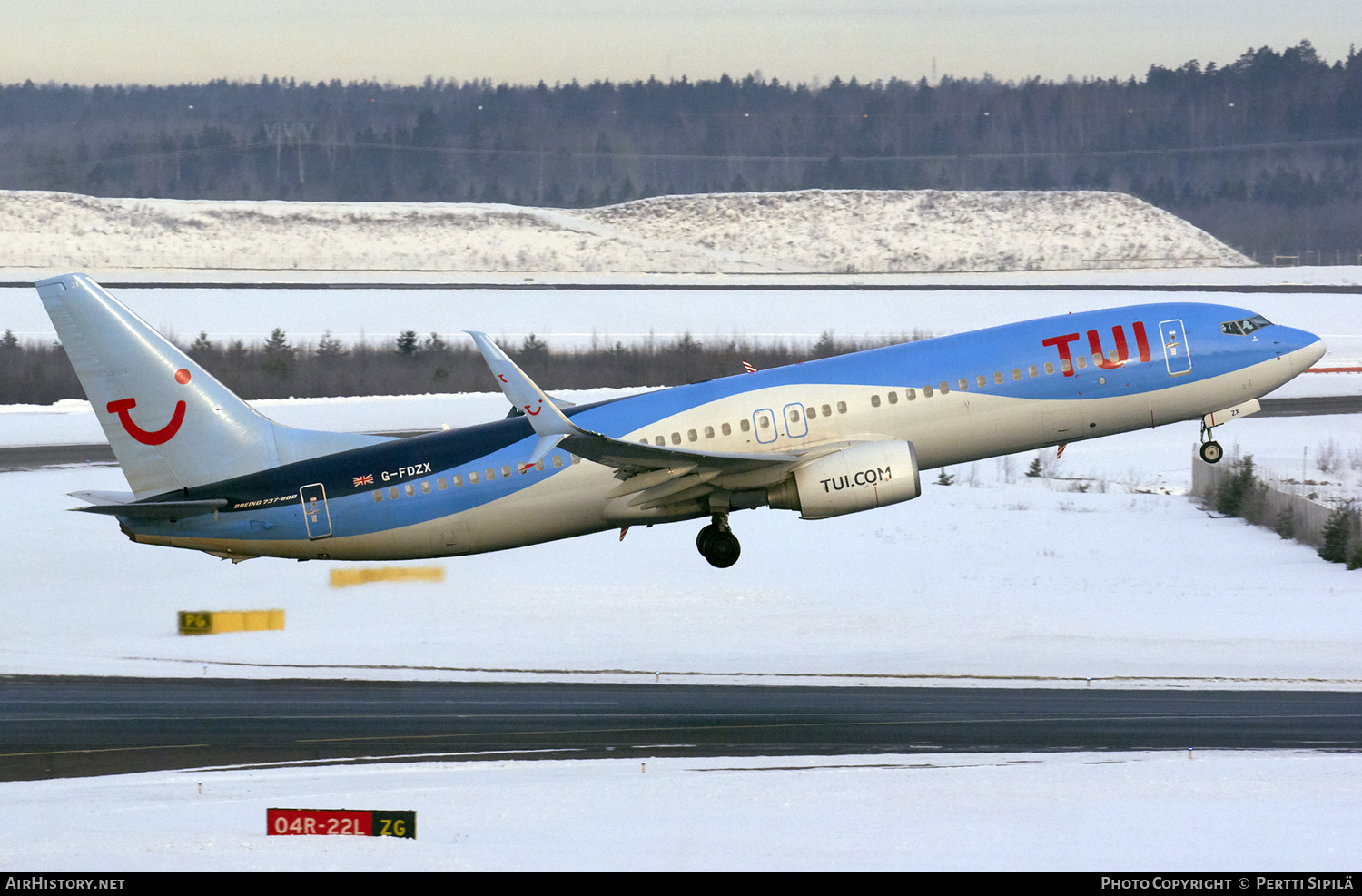 Aircraft Photo of G-FDZX | Boeing 737-8K5 | TUI | AirHistory.net #181905