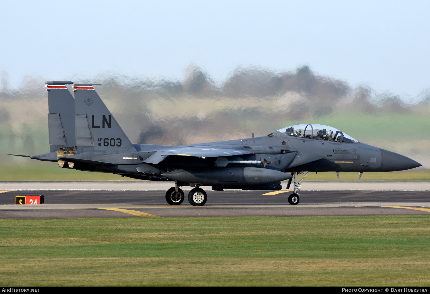 Aircraft Photo of 91-0603 / AF91-603 | McDonnell Douglas F-15E Strike Eagle | USA - Air Force | AirHistory.net #181938