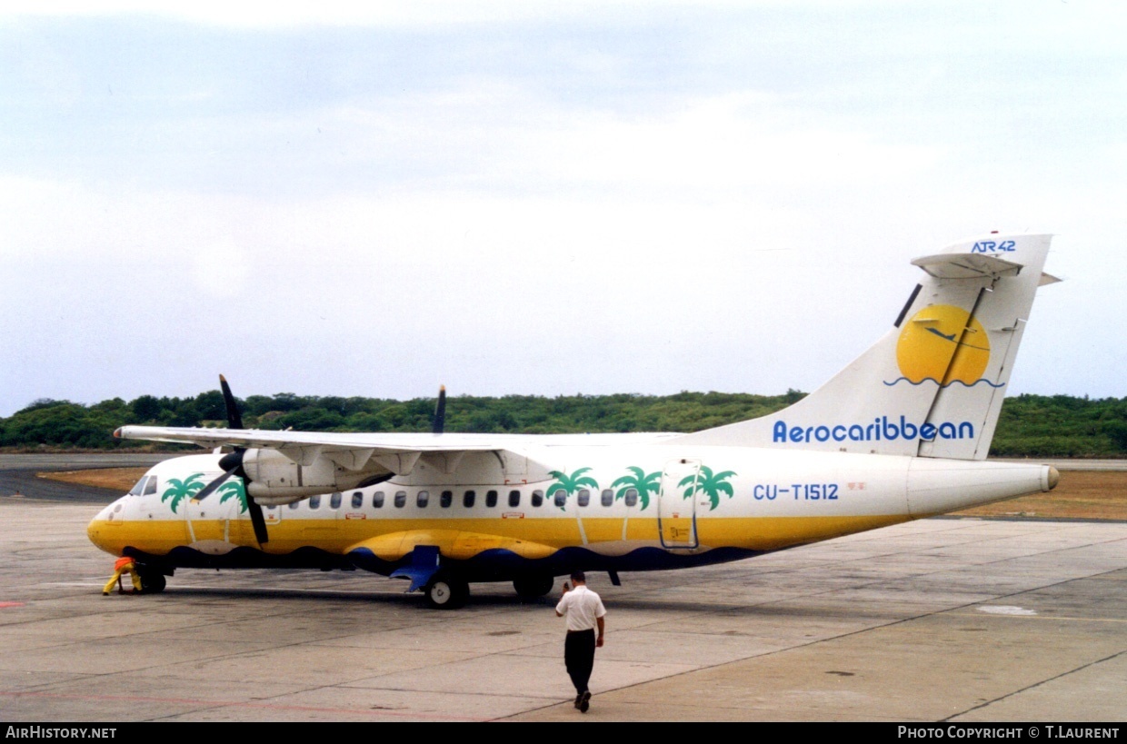 Aircraft Photo of CU-T1512 | ATR ATR-42-300 | Aerocaribbean | AirHistory.net #181948