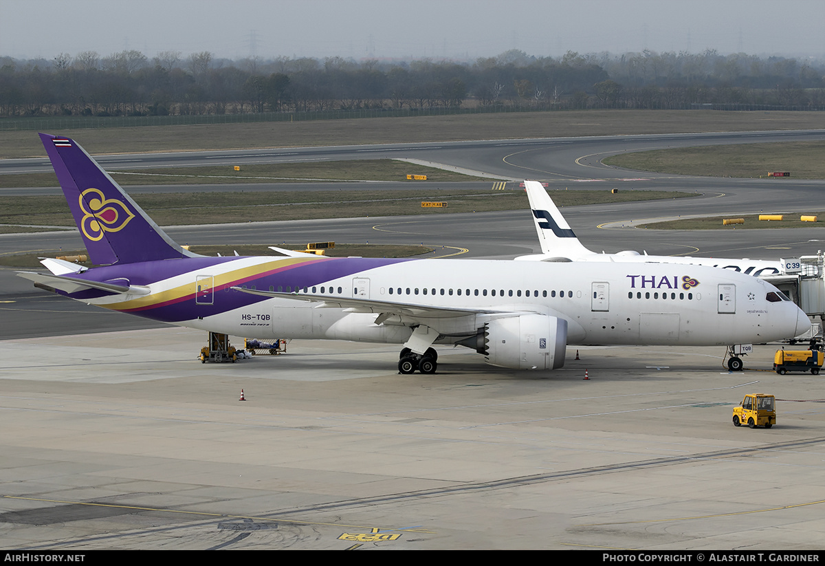 Aircraft Photo of HS-TQB | Boeing 787-8 Dreamliner | Thai Airways International | AirHistory.net #181992